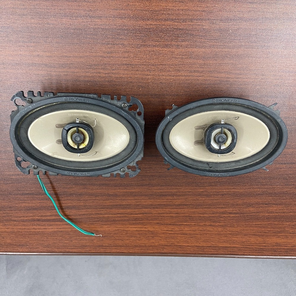 Pioneer TS-A4612 A-Series 4"x6" 2-Way Coaxial Car Speakers 80W 4 Ohms - Pair